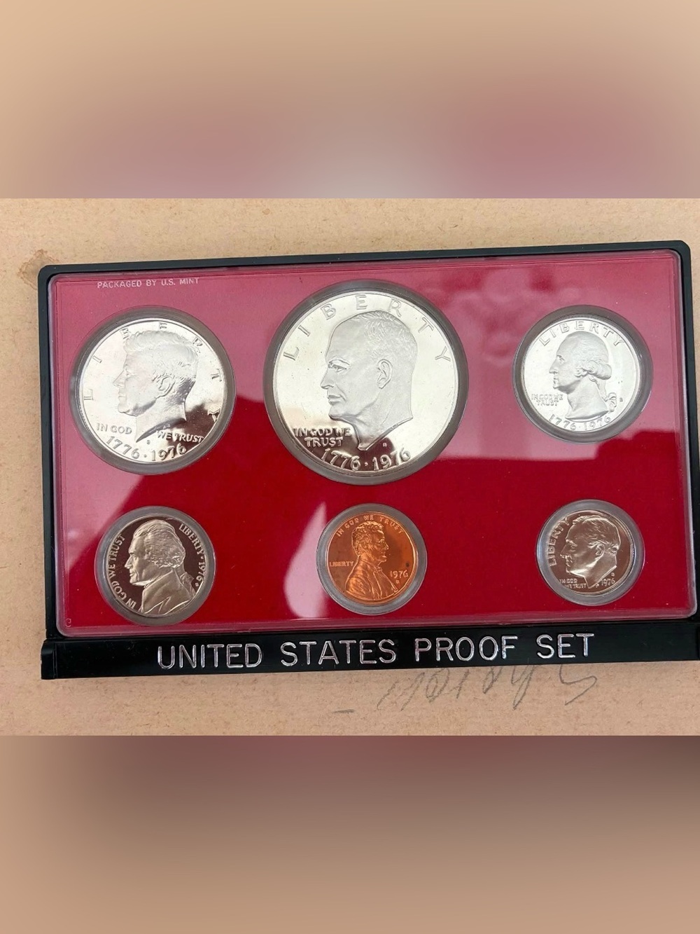 1976-S U.S. Proof Set — 6-coin clad version